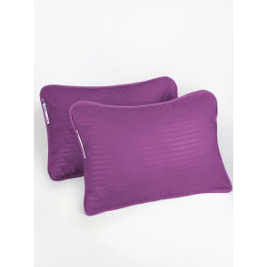 Наволочка на молнии сатин "Bio-Line" 059378 фиолетовый 2 шт.