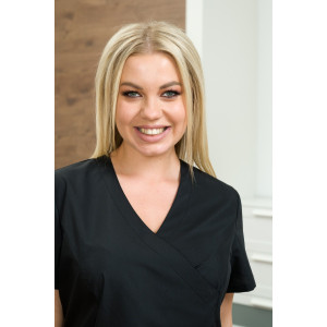 Костюм медицинский женский М-186-0316 тиси (последний размер) черный 58