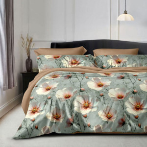 Постельное белье поплин "Первоцвет"