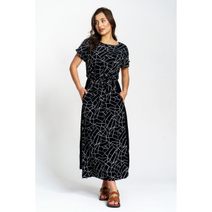 Платье женское "Анита" штапель (р-ры: 46-58) геометрия
