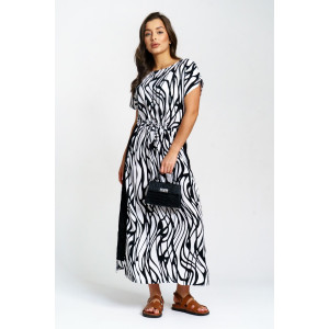 Платье женское "Анита" штапель (р-ры: 46-58) волна