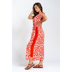 Платье женское "Анита" штапель (р-ры: 46-58) сафари