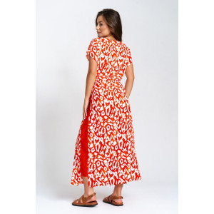 Платье женское "Анита" штапель (р-ры: 46-58) сафари