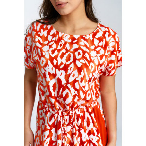 Платье женское "Анита" штапель (р-ры: 46-58) сафари