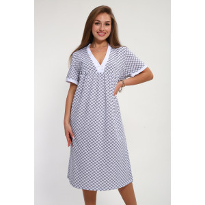 Сорочка женская №270.1 кулирка (р-ры: 52-62) белый яркий