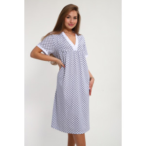 Сорочка женская №270.1 кулирка (р-ры: 52-62) белый яркий