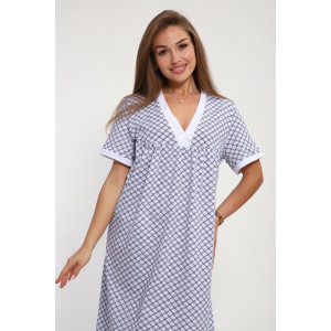 Сорочка женская №270.1 кулирка (р-ры: 52-62) белый яркий