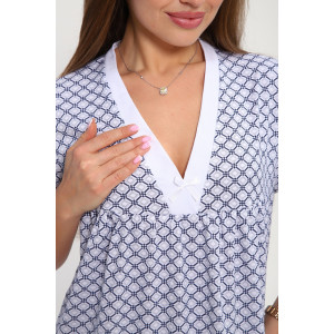 Сорочка женская №270.1 кулирка (р-ры: 52-62) белый яркий