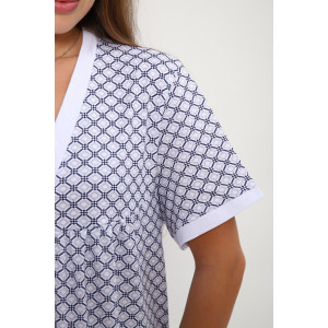 Сорочка женская №270.1 кулирка (р-ры: 52-62) белый яркий