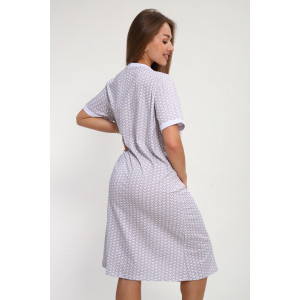 Сорочка женская №270.1 кулирка (р-ры: 52-62) белый светлый