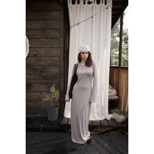 Платье женское "Богиня" М-88ПЛ флам-вискоза (р-ры: 42-48) серый