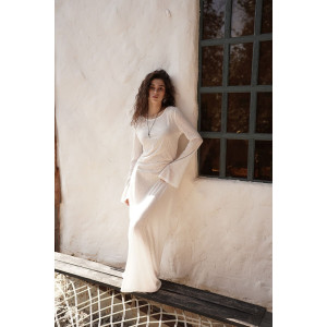 Платье женское "Богиня" М-88ПЛ флам-вискоза (р-ры: 42-48) белый