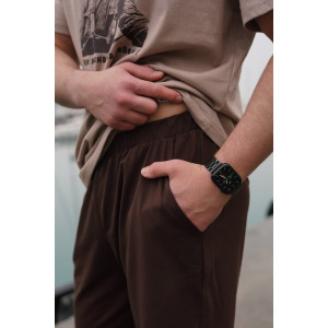 Костюм двойка мужской М-022КП "Победа" кулирка (р-ры: 46-60) бежевый