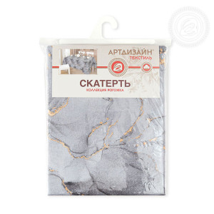 Скатерть из рогожки "Кракелюр"