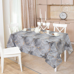 Скатерть из рогожки "Кракелюр"