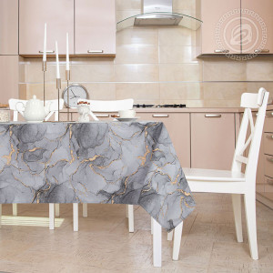 Скатерть из рогожки "Кракелюр"