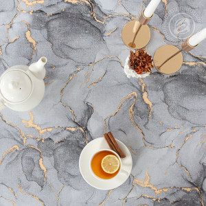 Скатерть из рогожки "Кракелюр"