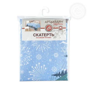 Скатерть из рогожки "Куранты" Скатерть из рогожки "Куранты"