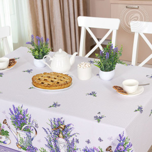 Скатерть из рогожки "Мерси"