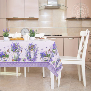 Скатерть из рогожки "Мерси"