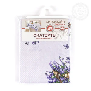 Скатерть из рогожки "Мерси" Скатерть из рогожки "Мерси"