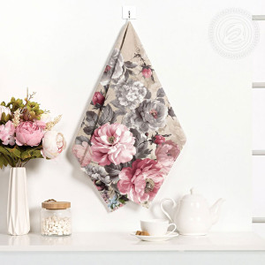 Полотенце кухонное рогожка "Розали"