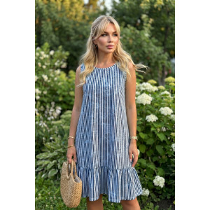 Платье женское "Скарлет" кулирка (р-ры: 46-56) джинс