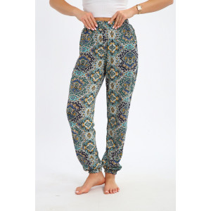 Брюки женские №262 кулирка (р-ры: 48-58) синий