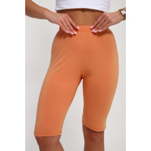 Велосипедки женские №168.6 кулирка с лайкрой (р-ры: 48-58) оранжевый