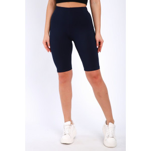 Велосипедки женские №168.4 кулирка с лайкрой (р-ры: 48-58) синий