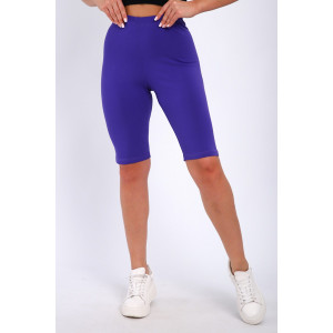 Велосипедки женские №168.1 кулирка с лайкрой (р-ры: 48-58) фиолетовый