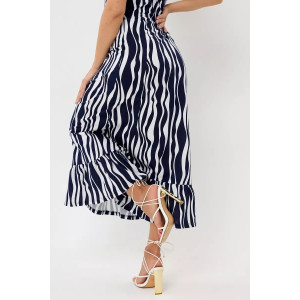 Сарафан женский №057914 "С-Штрихи" кулирка (р-ры: 46-56) волна