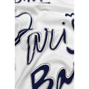 Футболка женская №260 "City Glam" хлопок стрейч (р-ры: 46-56) белый