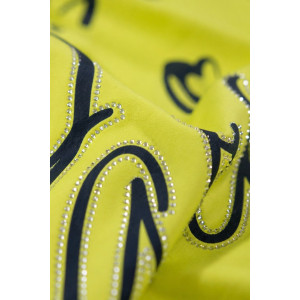 Футболка женская №260 "City Glam" хлопок стрейч (р-ры: 46-56) салатовый