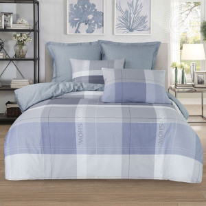 Постельное белье сатин "Джастин" (последний размер) 1.5-сп.