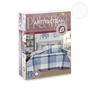 Постельное белье сатин "Джастин" (последний размер) 1.5-сп.