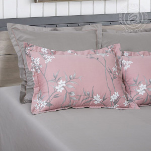 Постельное белье мако-сатин "Версалия" (последний размер) 2-сп.евр