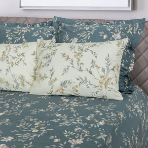 Постельное белье сатин "Бетти" в подарочной коробке (последний размер) 2-сп.евр