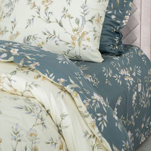 Постельное белье сатин "Бетти" в подарочной коробке (последний размер) 2-сп.евр