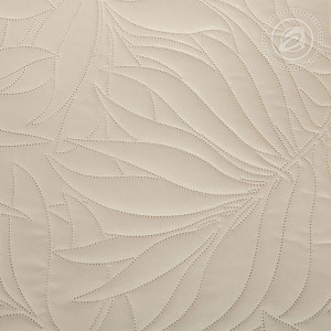 Покрывало полисатин ультрастеп "Ваниль" с кантом (последний размер) 220х215