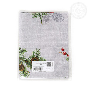 Полотенце кухонное рогожка "Серебряный звон" (последний размер) 50х70