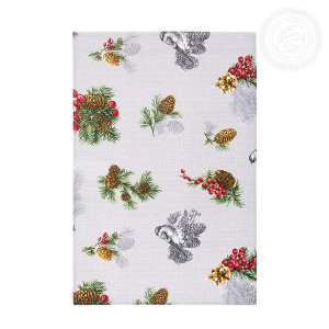 Полотенце кухонное рогожка "Серебряный звон" (последний размер) 50х70