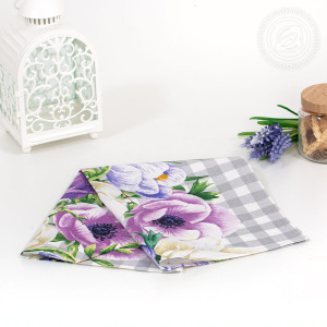 Набор кухонный из 2-х полотенец рогожка "Серенада" (последний размер) 45х60