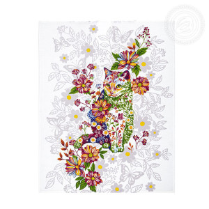 Набор кухонный из 3-х полотенец рогожка "Чудесный день" (последний размер) 45х60