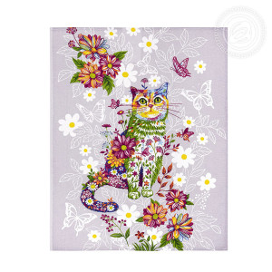 Набор кухонный из 3-х полотенец рогожка "Чудесный день" (последний размер) 45х60