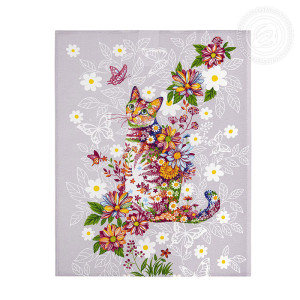 Набор кухонный из 3-х полотенец рогожка "Чудесный день" (последний размер) 45х60