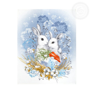 Набор кухонный из 3-х полотенец рогожка "Роджер" (последний размер) 45х60