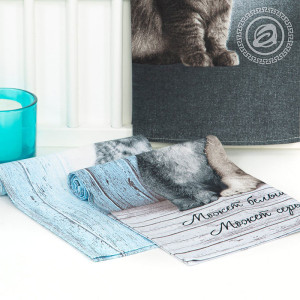 Набор кухонный из 3-х полотенец рогожка "Маркос" (последний размер) 45х60