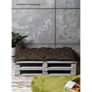 Матрас для садовой мебели двухсторонний непромокаемый Bio-Line 059338 хаки