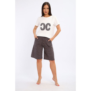 Костюм двойка женский К3199.1 кулирка (р-ры: 46-60)